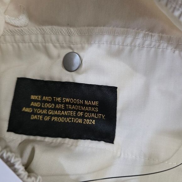 Nike Life Woven Camp Shorts Light Orewood Brown Off-White FN3216-104 Men's Small - Picture 13 of 14